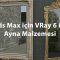 3ds Max için VRay 6 ile Ayna Malzemesi
