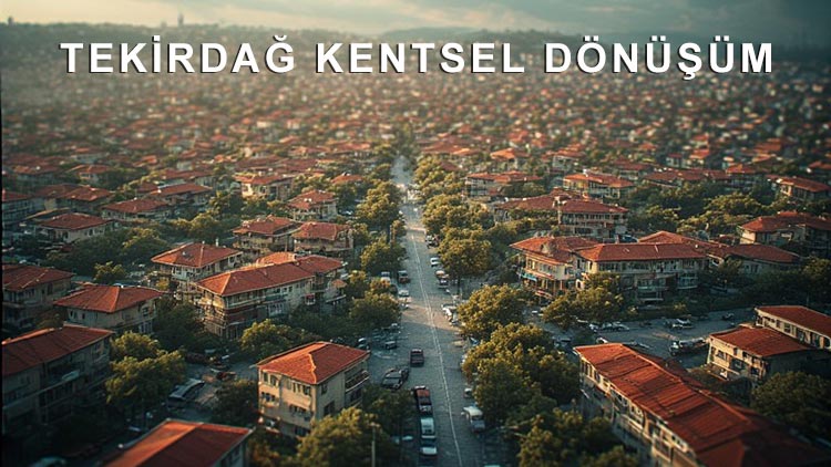 Tekirdağ kentsel dönüşüm projeleri görseli
