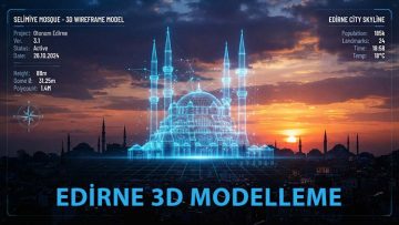 edirne-3d-modelleme